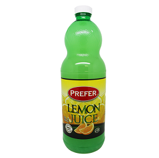 PREFER LEMON JUICE 32 OZ 12/CASE.