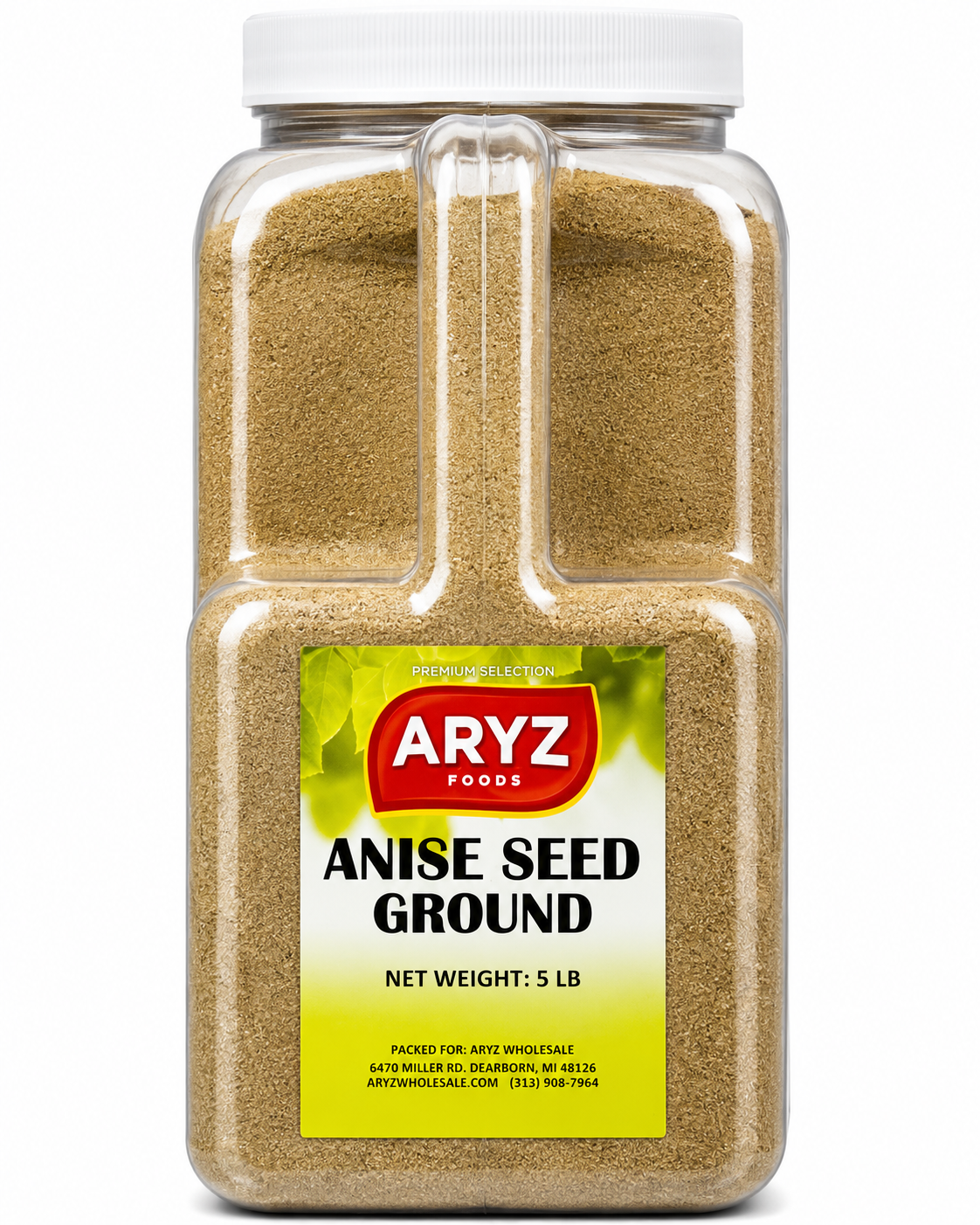 ARYZ SPICES ANISE SEED GROUND 5 LB