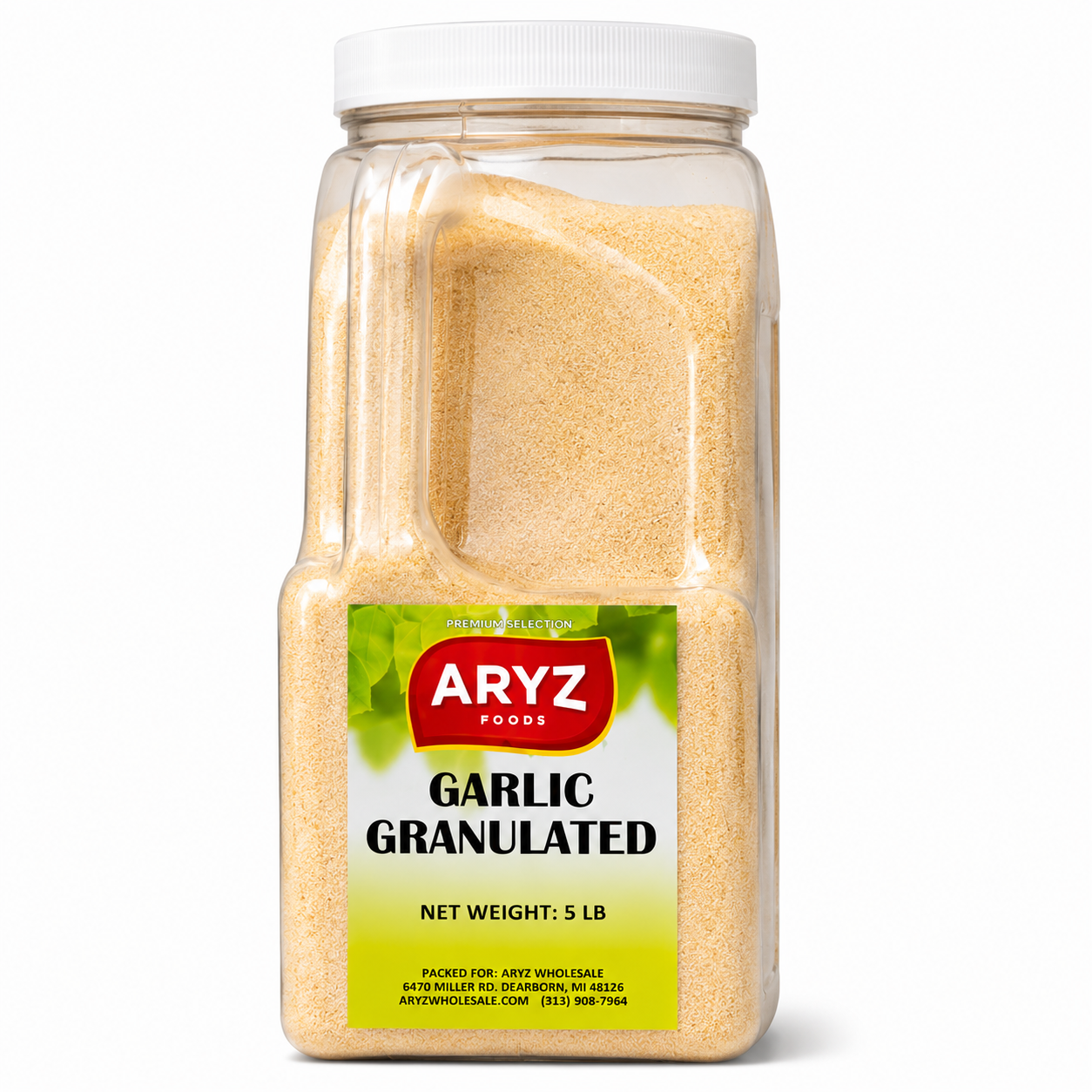 ARYZ SPICES GARLIC GRANULATED 5 LB