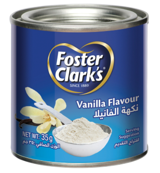 FOSTER CLARK'S VANILLA POWDER 35G 12/CASE